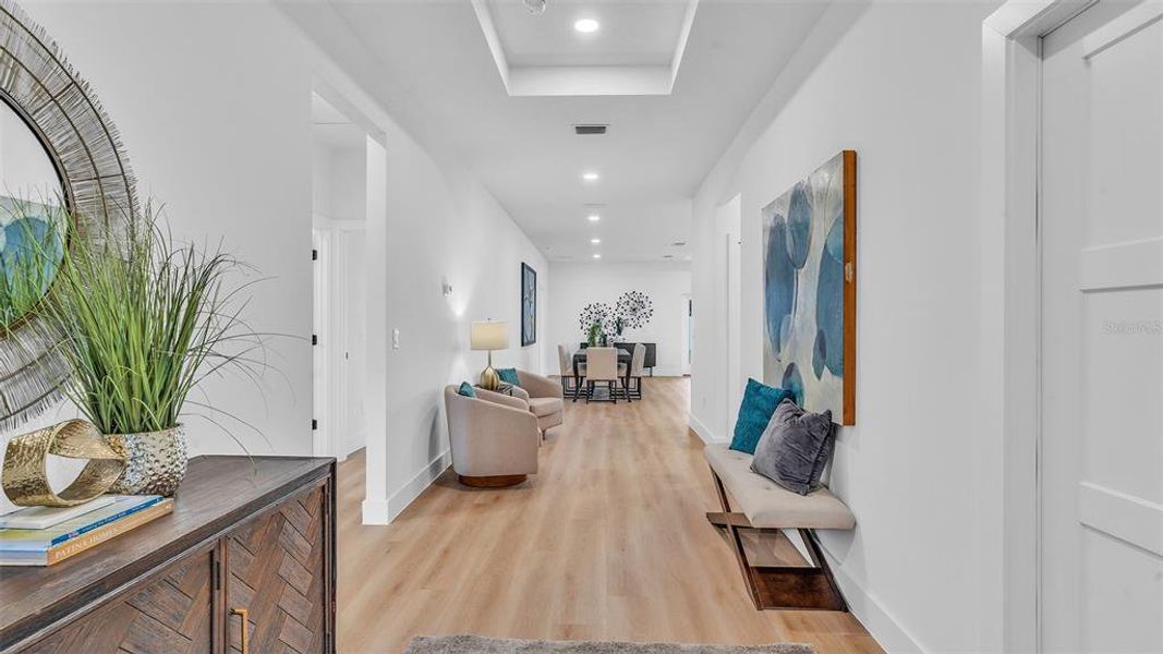 Furnished interior view inside a new home in , St. Petersburg (Image 14).