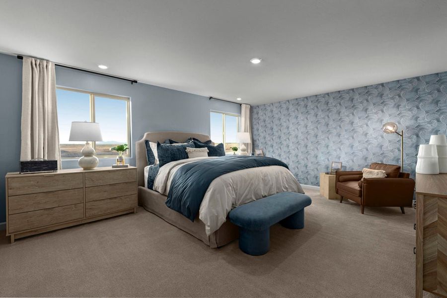 Representative furnished interior of a home built from the 2212 Modeled by KB Home in Mandarina Reserve, Marana (Image 7).