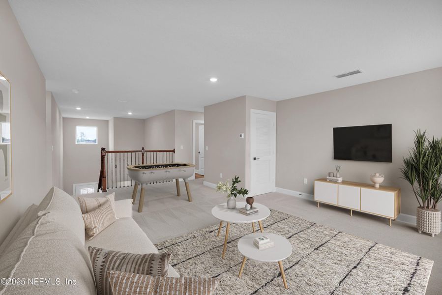 Furnished interior view inside a new home in Jennings Farm, Middleburg (Image 13).
