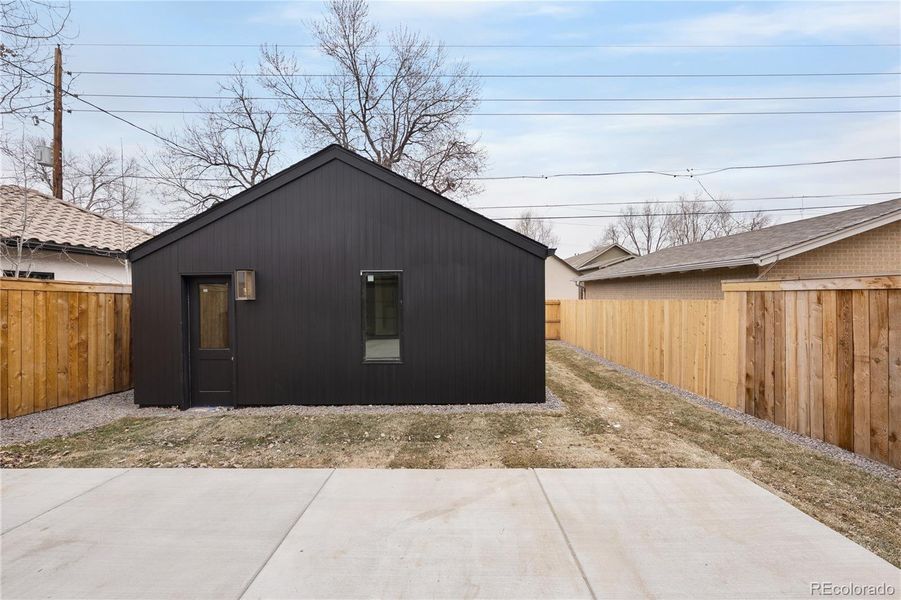Exterior details and patio area of a home in , Denver (Image 28). Exterior details and patio area of a home in , Denver (Image 28).