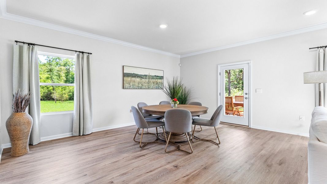 Representative furnished interior of a home built from the The Embry by D.R. Horton in Greystone, Crawfordville (Image 14). Representative furnished interior of a home built from the The Embry by D.R. Horton in Greystone, Crawfordville (Image 14).