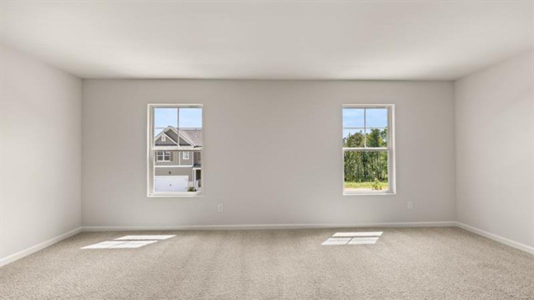 Spacious, unfurnished interior of a new home in Sheffield Highlands, Dallas (Image 22).