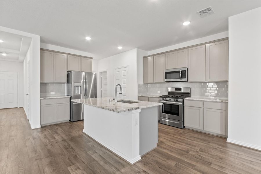 Furnished interior view inside a new home in Oakwood Estates, Waller (Image 10). Furnished interior view inside a new home in Oakwood Estates, Waller (Image 10).