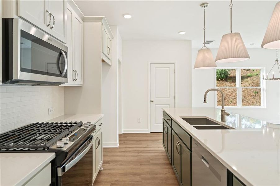 Furnished interior view inside a new home in Wildwood Place, Powder Springs (Image 12).