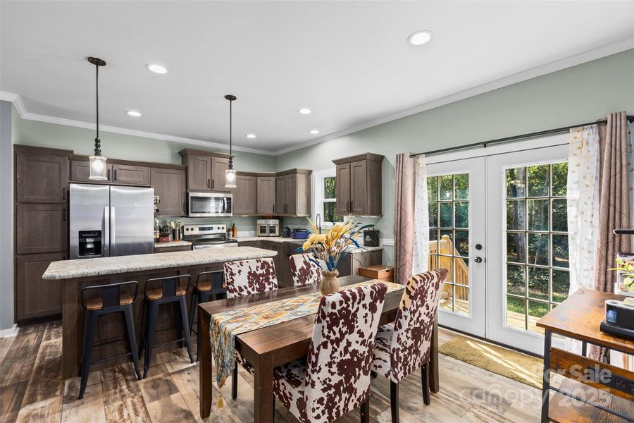 Furnished interior view inside a new home in , New London (Image 17).