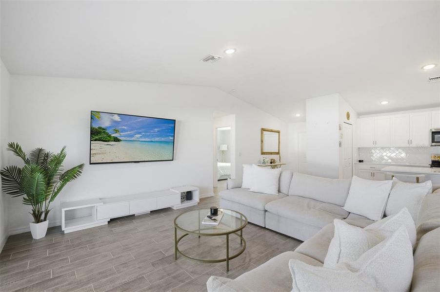 Furnished interior view inside a new home in , Cape Coral (Image 18).