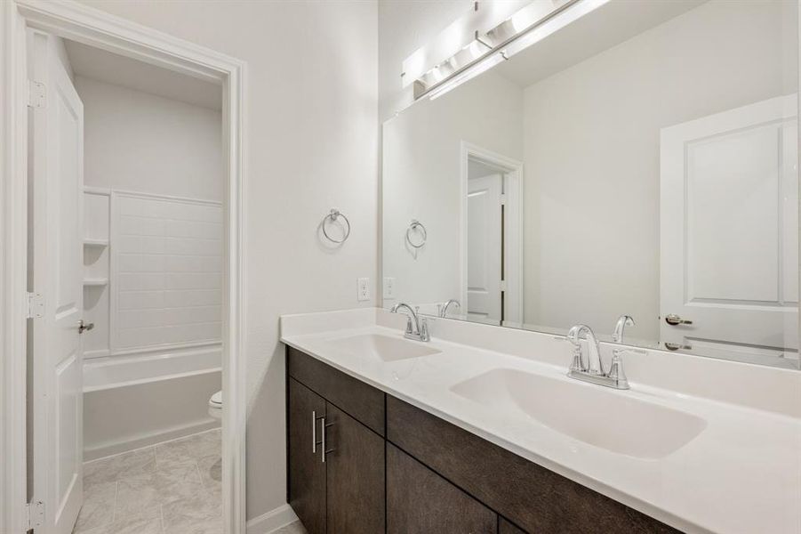 Furnished interior view inside a new home in Rolling Meadows, Lancaster (Image 11). Furnished interior view inside a new home in Rolling Meadows, Lancaster (Image 11).