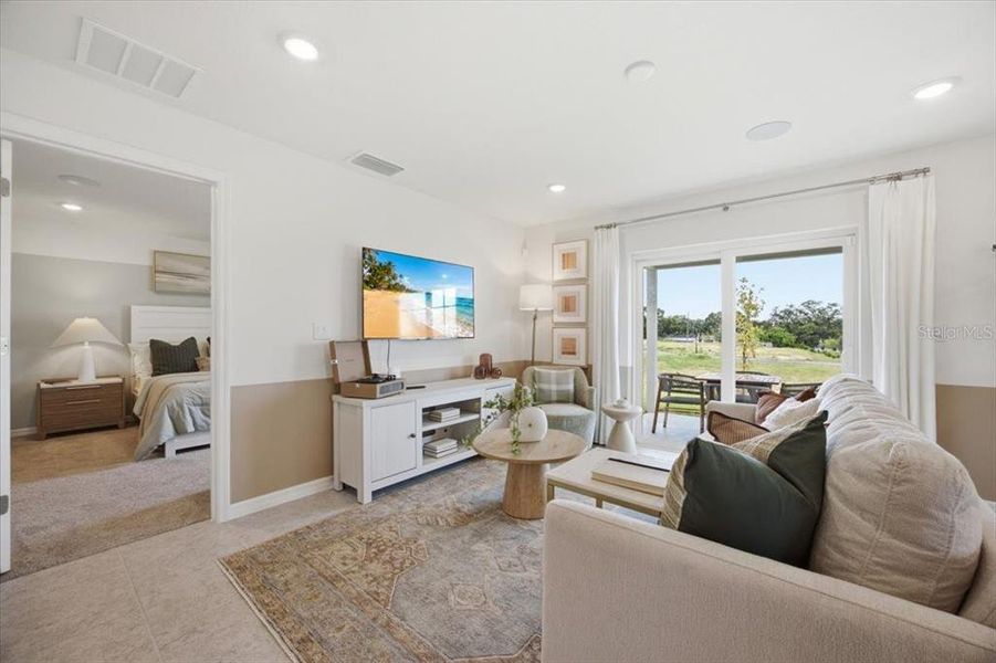 Furnished interior view inside a new home in , Lake Wales (Image 13).