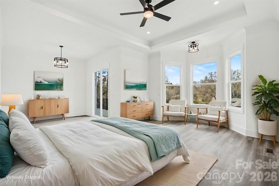 Furnished interior view inside a new home in , Troutman (Image 7).