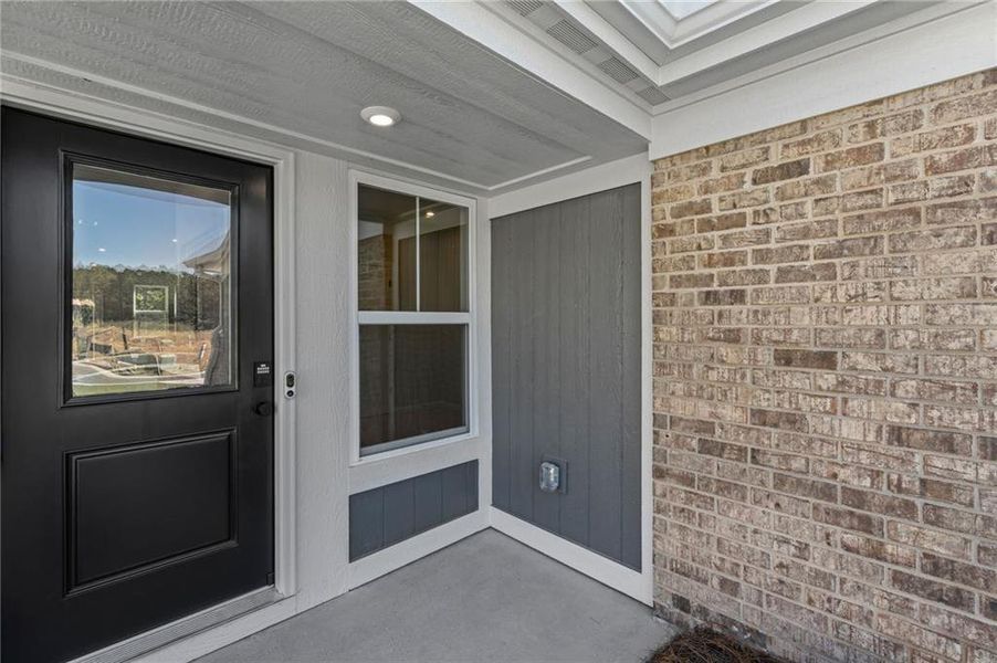 Exterior details and patio area of a home in Villas at Gold Creek, Dawsonville (Image 22). Exterior details and patio area of a home in Villas at Gold Creek, Dawsonville (Image 22).