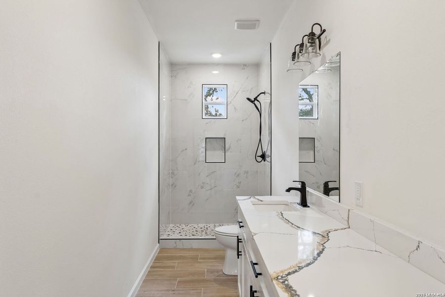 Furnished interior view inside a new home in , San Antonio (Image 9).