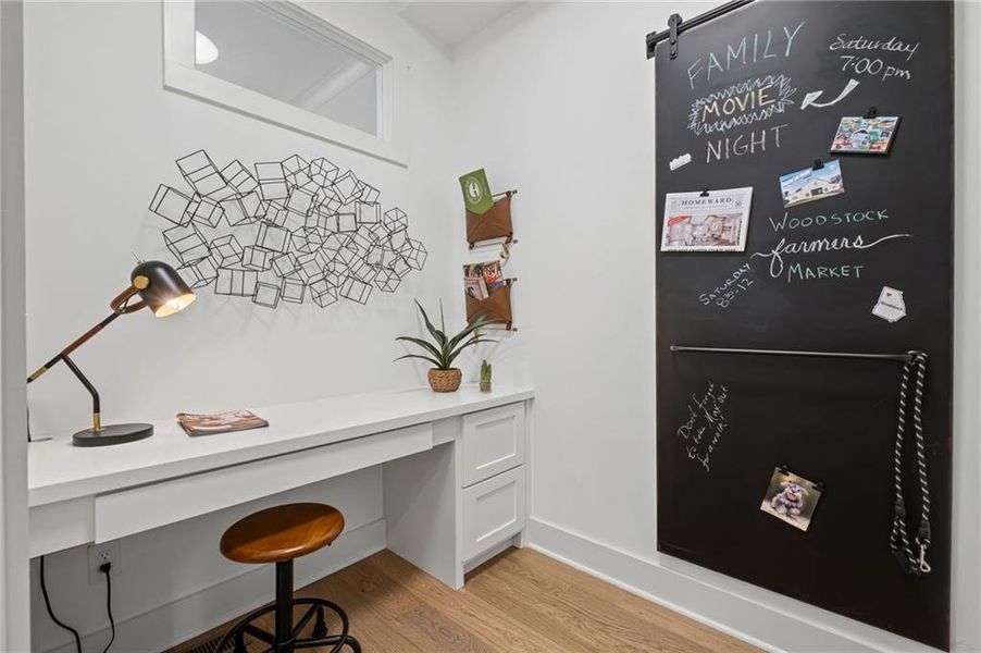 Furnished interior view inside a new home in South on Main, Woodstock (Image 10).