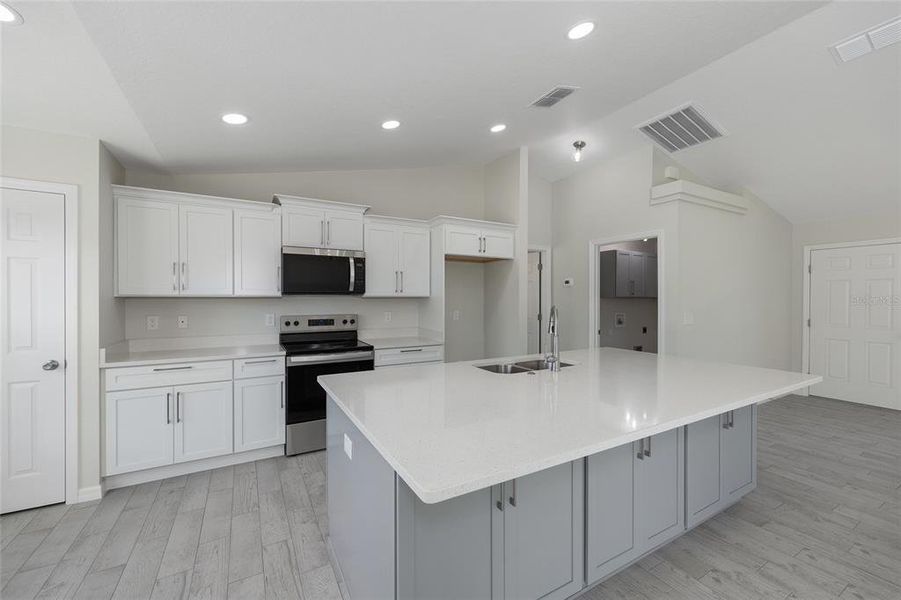 Furnished interior view inside a new home in , Ocala (Image 5).