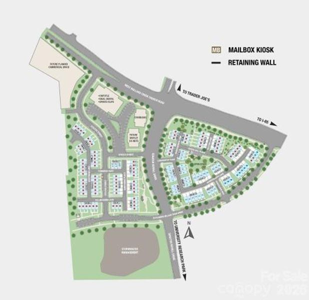 Senata at Research Park Site Map