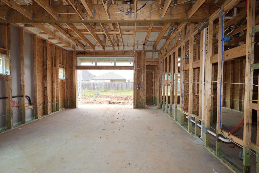 In-progress construction of a new home in Harvest Green - Reserve Collection, Richmond, TX (Image 3).