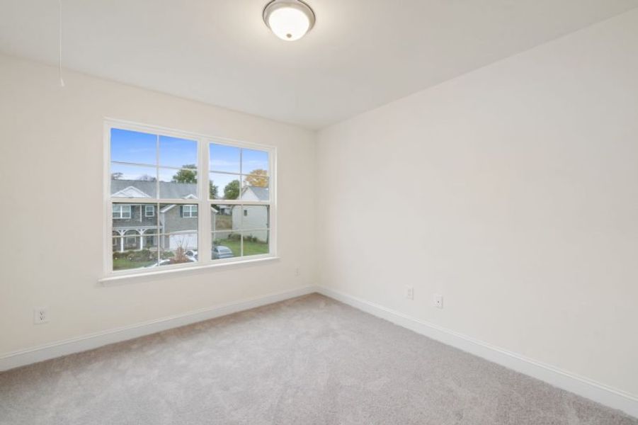 Spacious, unfurnished interior of a new home in Miller's Reserve, Greensboro (Image 37). Spacious, unfurnished interior of a new home in Miller's Reserve, Greensboro (Image 37).