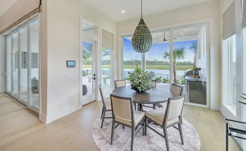 Furnished interior view inside a new home in EverRange, Jacksonville (Image 35).