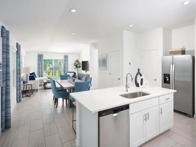 Furnished interior view inside a new home in Cypress Meadows - Classic Series, Jacksonville (Image 5). Furnished interior view inside a new home in Cypress Meadows - Classic Series, Jacksonville (Image 5).