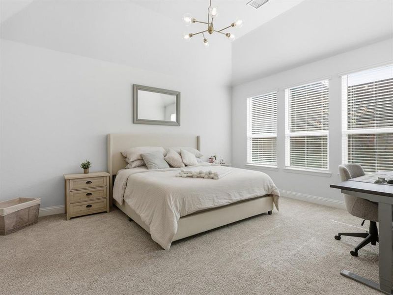 Furnished interior view inside a new home in Nelson Lake, Rockwall (Image 5). Furnished interior view inside a new home in Nelson Lake, Rockwall (Image 5).