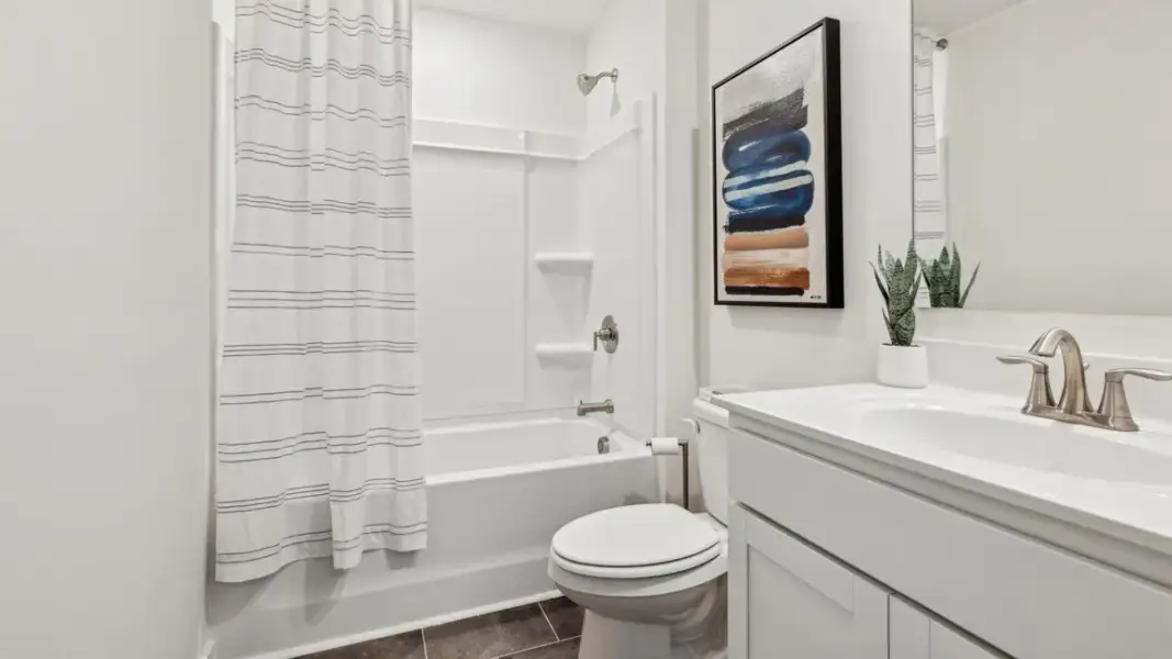 Furnished interior view inside a new home in Creekside Ridge, Dandridge (Image 16).