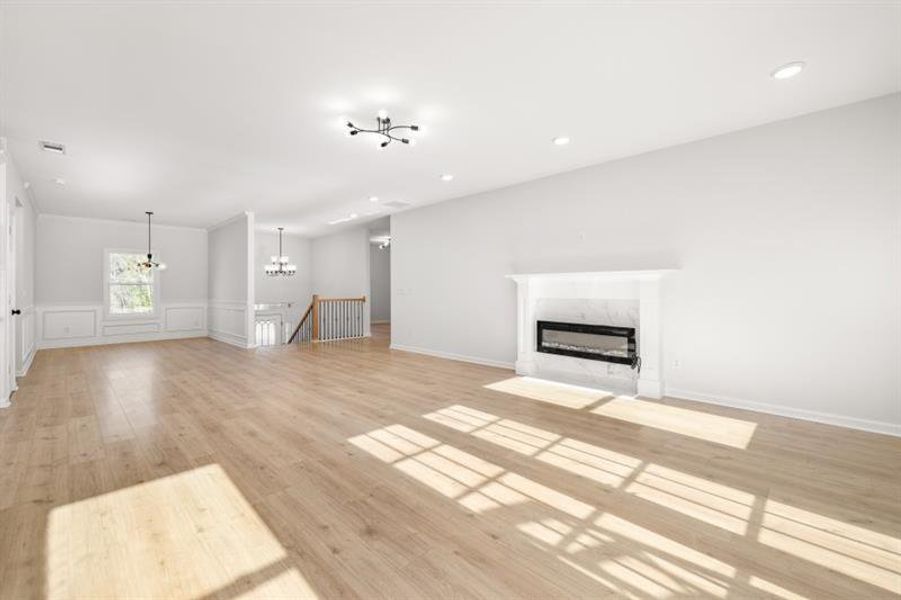 Spacious, unfurnished interior of a new home in , Snellville (Image 36).