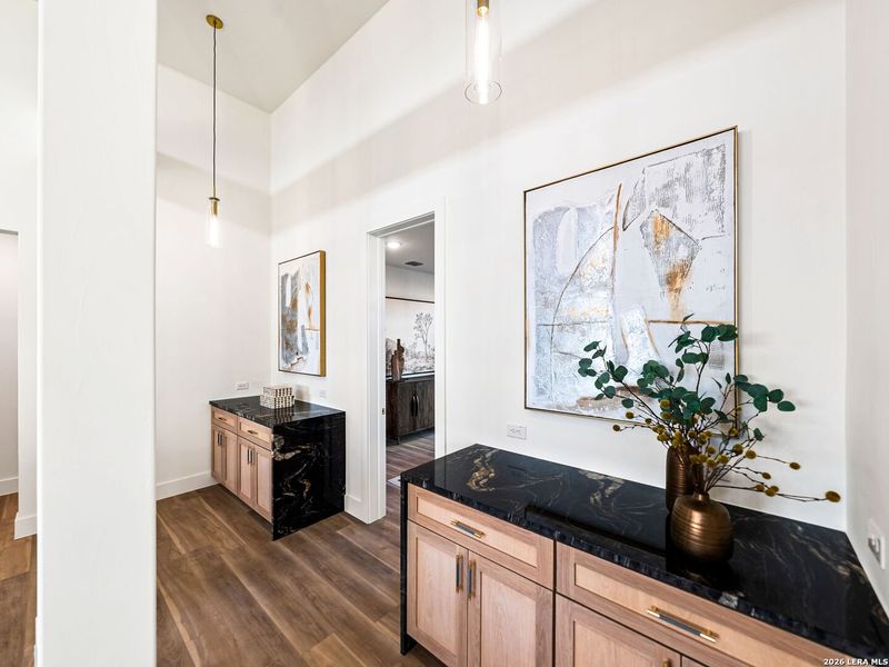 Furnished interior view inside a new home in , San Antonio (Image 31).