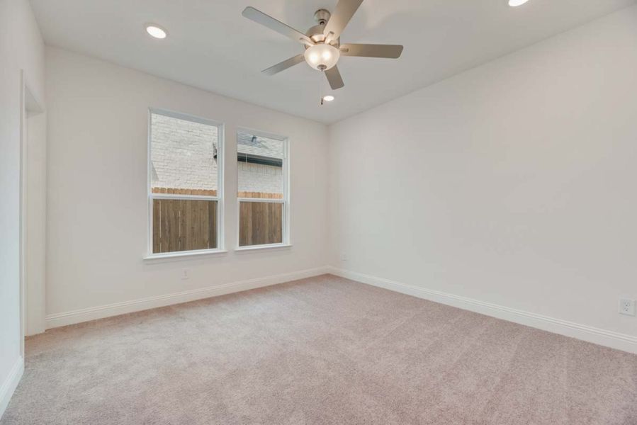 Representative unfurnished interior of a home built from the Newland by Pacesetter Homes in Elevon, Lavon (Image 13).