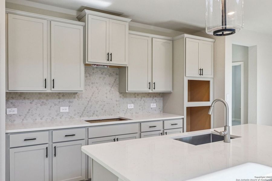 Furnished interior view inside a new home in , San Antonio (Image 18). Furnished interior view inside a new home in , San Antonio (Image 18).