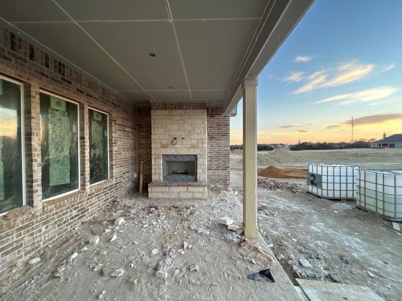 In-progress construction of a new home in Creekview Addition, Van Alstyne, TX (Image 13). In-progress construction of a new home in Creekview Addition, Van Alstyne, TX (Image 13).