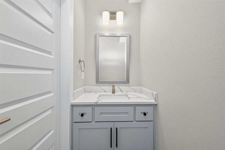 Furnished interior view inside a new home in , Cleveland (Image 5).