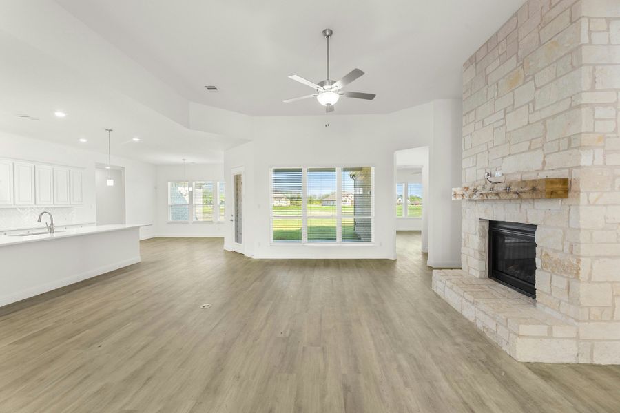 Spacious, unfurnished interior of a new home in Ridge Park Estates, Royse City (Image 16). Spacious, unfurnished interior of a new home in Ridge Park Estates, Royse City (Image 16).