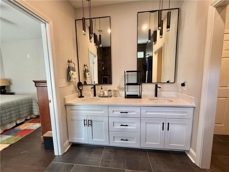 Furnished interior view inside a new home in , Atlanta (Image 26).