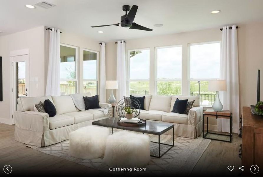 Interior photos- Photo of Pulte model home with same floor plan, not of actual home listed.