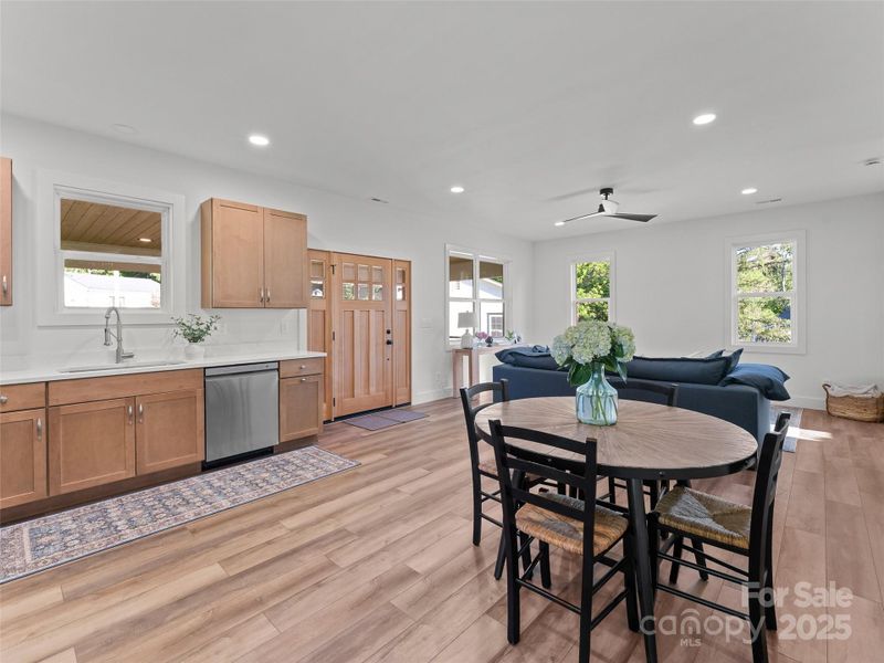 Furnished interior view inside a new home in , Brevard (Image 10). Furnished interior view inside a new home in , Brevard (Image 10).