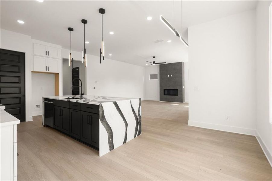 Furnished interior view inside a new home in The Gathering – Alpharetta, Alpharetta (Image 33).