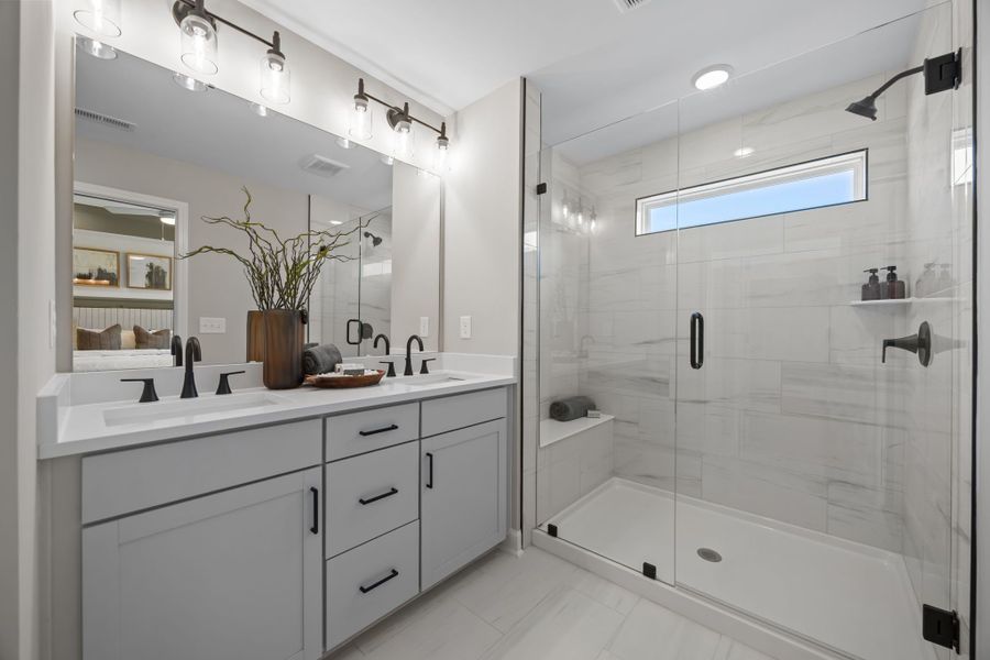 Representative furnished interior of a home built from the The Mitchell Exterior by Davidson Homes LLC in Summers Walk, Davidson (Image 29).