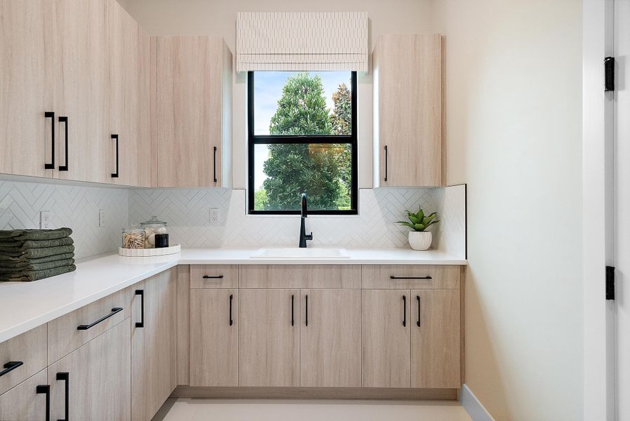 Laundry Room | Keenan Model