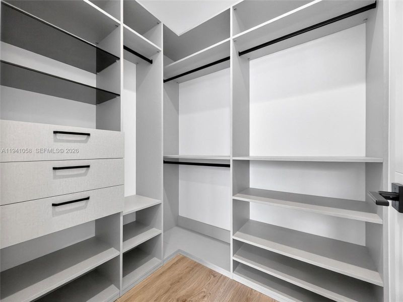 Furnished interior view inside a new home in , Miami (Image 13).