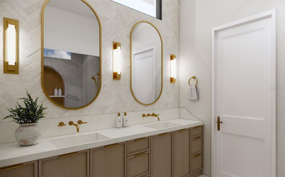 Furnished interior view inside a new home in , Winter Park (Image 10).