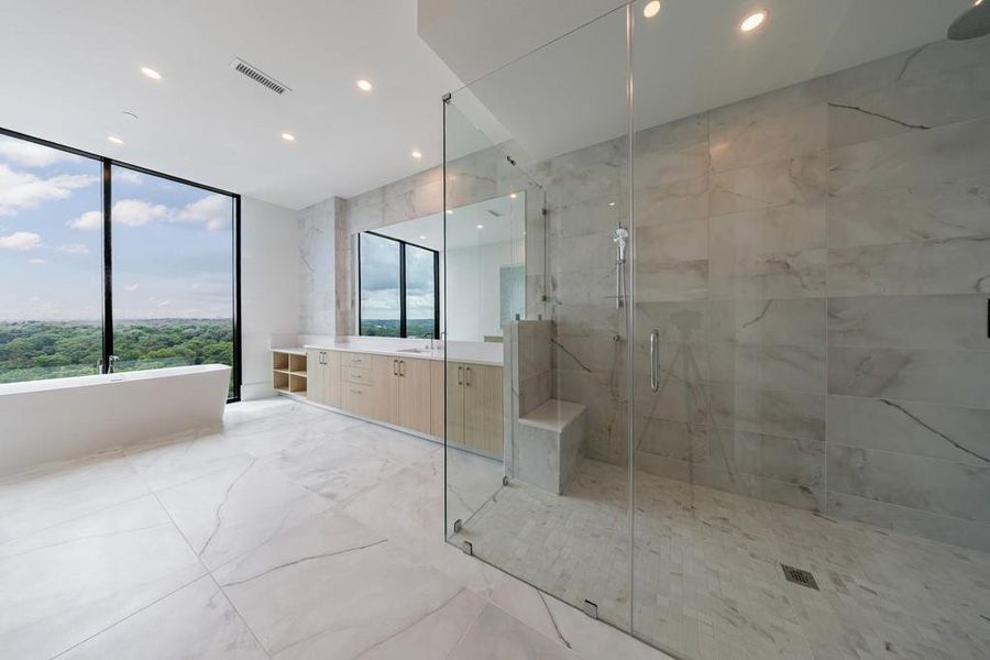 Furnished interior view inside a new home in The Dillon Buckhead, Atlanta (Image 11).