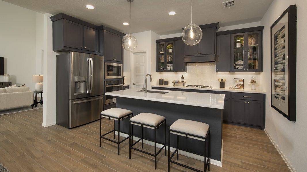 Furnished interior view inside a new home in Veranda, San Antonio (Image 5).