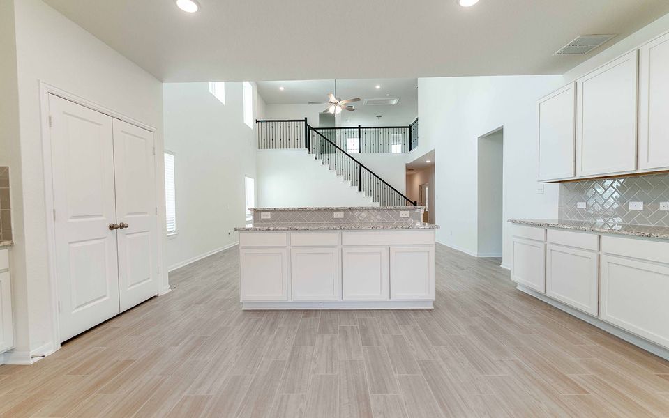Furnished interior view inside a new home in Swenson Heights, Seguin (Image 8).