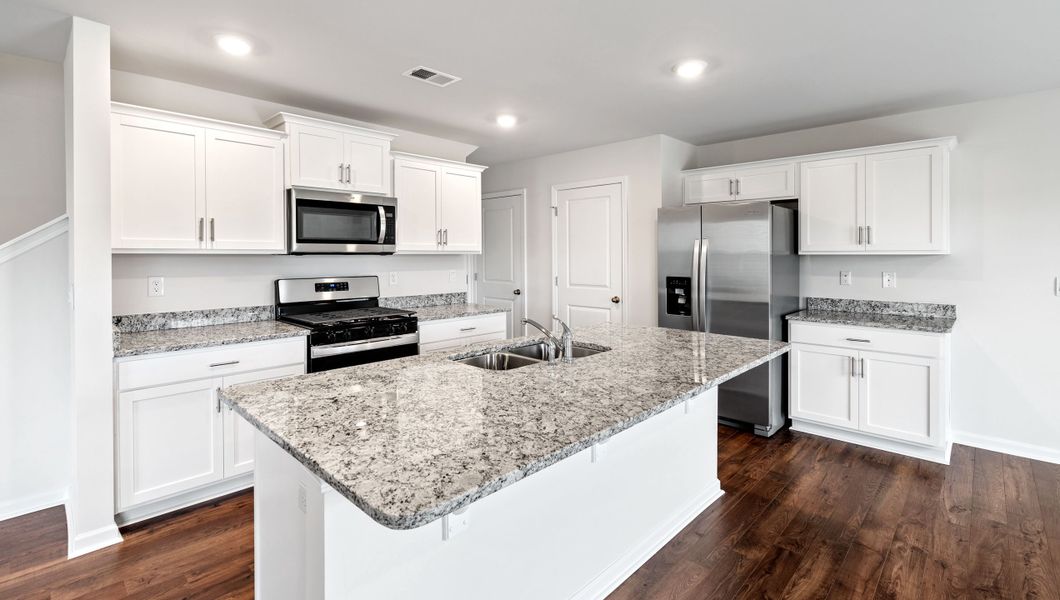 Furnished interior view inside a new home in Harrier Point, Woodruff (Image 7).