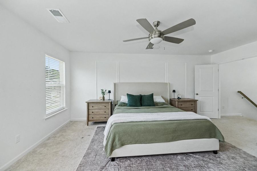 Furnished interior view inside a new home in Parker's Preserve, Ridgeville (Image 16).