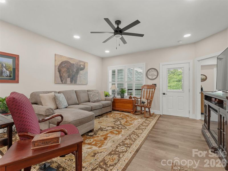 Furnished interior view inside a new home in , Brevard (Image 16).