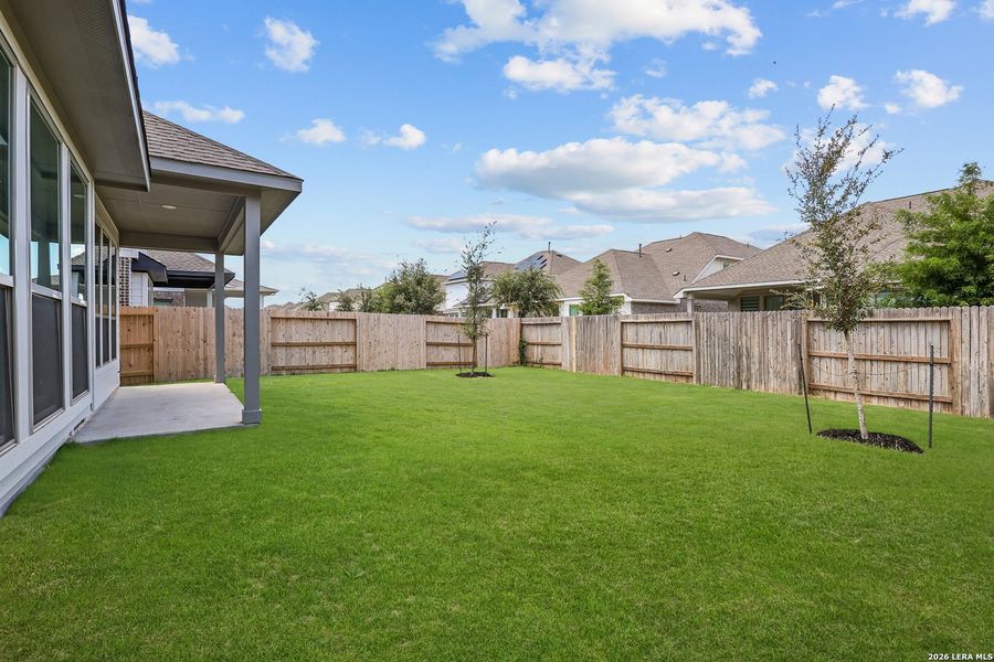 Exterior details and patio area of a home in Stillwater Ranch, San Antonio (Image 4). Exterior details and patio area of a home in Stillwater Ranch, San Antonio (Image 4).