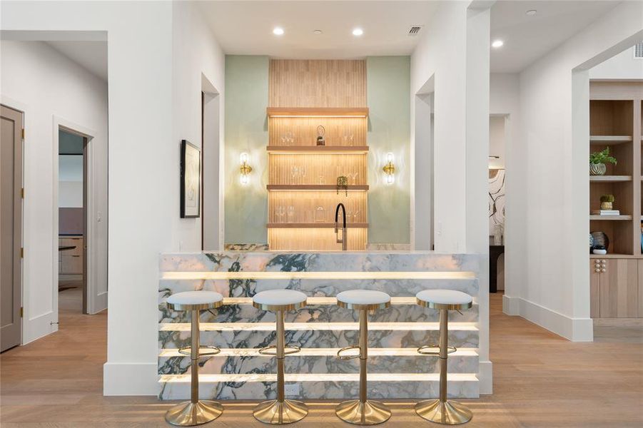 Furnished interior view inside a new home in , Frisco (Image 11).