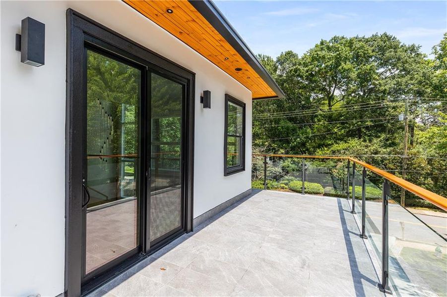 Front exterior of a new home in , Decatur, GA, highlighting curb appeal (Image 27).
