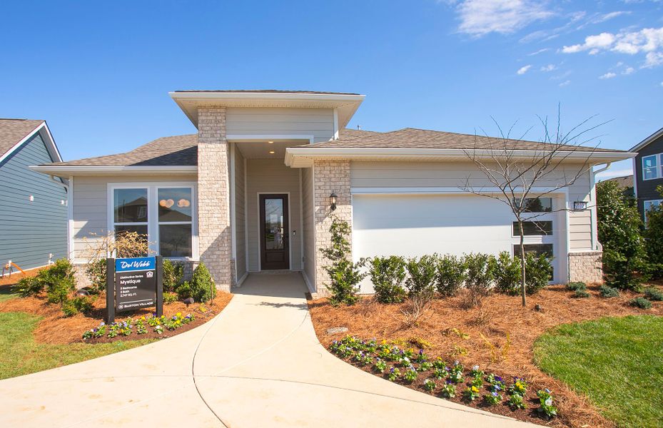 Front exterior of a new home in Del Webb Barton Village, Lebanon, TN, highlighting curb appeal (Image 26). Front exterior of a new home in Del Webb Barton Village, Lebanon, TN, highlighting curb appeal (Image 26).