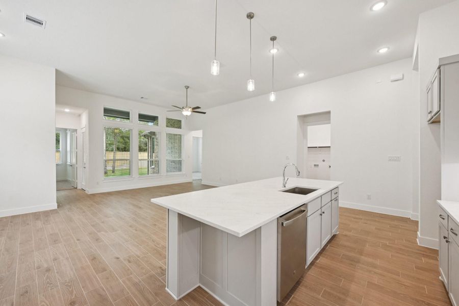 Furnished interior view inside a new home in Kresston, Montgomery (Image 17).